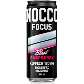 Energidryck NOCCO Focus Raspberry 33cl