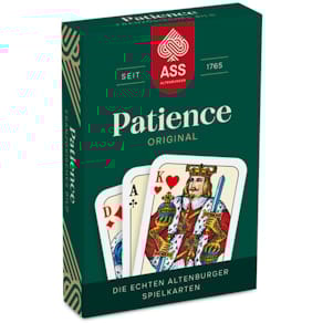 Spielkarten ASS Patience Mini, 36x54 mm, 110 Blatt