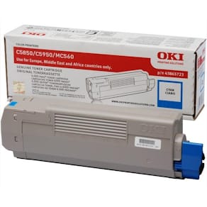 Toner OKI 43865723 6K cyan