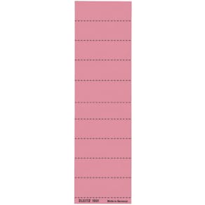 Beschriftungsschild Leitz, rot