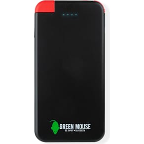 Powerbank Greenmouse Mini, 5.000 mAh, zwart