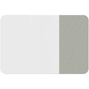 Lintex MOOD FABRIC Wall, glas vänster, 1500 × 1000 mm, Pure 130