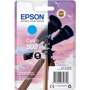 Bläckpatron EPSON C13T02V24010 T502 C