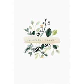 Trauerkarte SKORPION