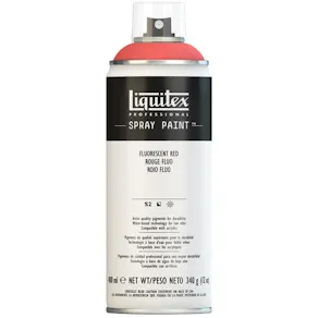 Sprayfärg Fluorescent 400ml Red