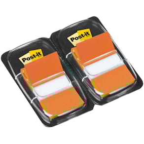 Indexstreifen Post-it Index, Duo 2St 25,4x43,2mm 2x50 Bl orange