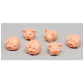 Glücksbringer Minischweinchen Noname, 2-fach sortiert