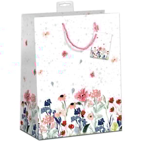 Geschenktragetasche SKORPION zarte Blümchen