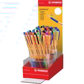 Gelschreiber STABILO pointVisco Display, sortiert, 50 St., orange