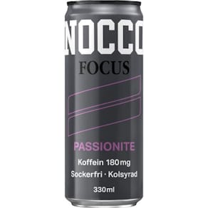 Energidryck NOCCO Focus Passionite 33cl