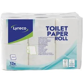 Toalettpapper LYRECO 22m 12/fp