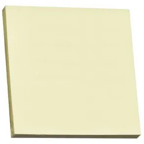 Notes STANDARD 76x76mm gul 100bl