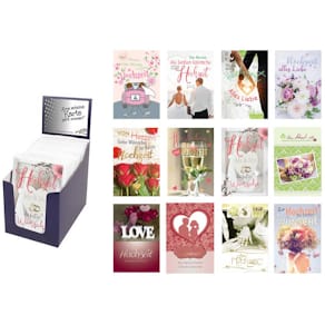 Glückwunschkarte PAPER STYLE Vermählung, sortiert