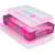 Opbergdoos Really Useful Box 4 liter met 2 dividers, transparant