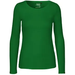 T-shirt LÄ O81050 GOTS dam grön XL