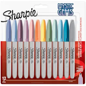 Marker Sharpie Fine Mystic Gems (12)