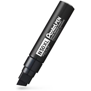 Merkepenn PENTEL N50XL Skrå 7-17mm sort