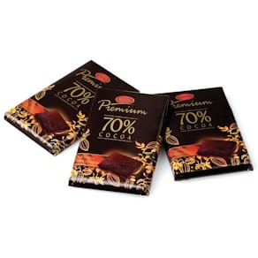 Choklad Marabou Premium Dark 70%, 10g, 120st