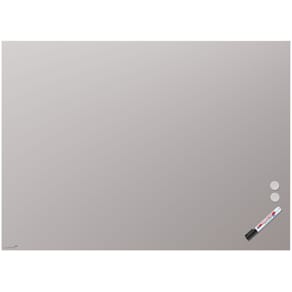 Glastavla LEGAMASTER matt 90x120cm grå