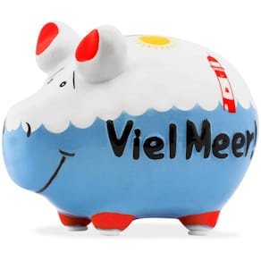 Spardose KCG Viel Meer!, Schwein, klein