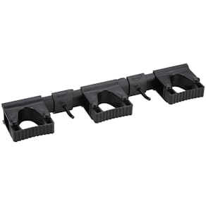 Vægophæng Vikan Hi-Flex System, sort, 420x87 mm