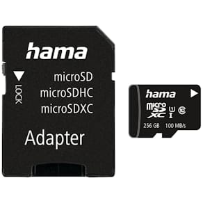 Minneskort HAMA Micro SDHC 256GB CL10