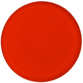 Magneten Bouhon, 10 mm, rood, pak van 10 stuks