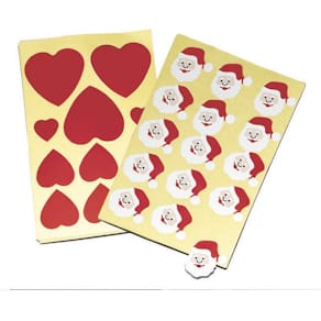 Stickers Tomtar/Hjärtan, 178/fp