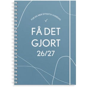 Ukekalender GRIEG Få Det Gjort A5 26/27