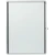 Glasskåp NOBO utomhusbruk magnetisk 9xA4