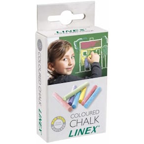 Tegneartikler Linex assorteret, kasse 10 pakker á 10 stk