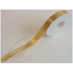 Geschenkband Noname Polyspleissband, 25 mm x 91 m, gold