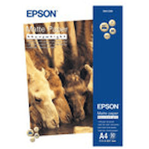 Fotopapper Bläckstråle Epson C13S041256, A4, matt, 167g, 50/fp