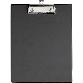 Klemplaat MAUL, A5, staand, zwart