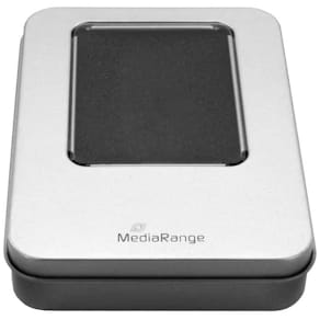 USB-Box MediaRange Alu, silber