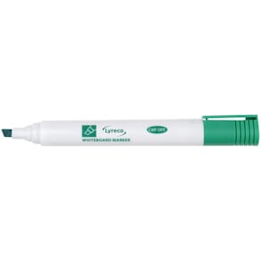 Whiteboardpenna LYRECO drywipe sned grön