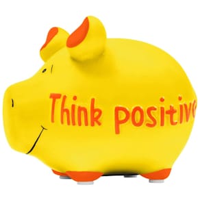Spardose KCG Think positiv’, Schwein, klein
