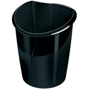 Papierkorb CEP Isis 320R, schwarz, 15 l
