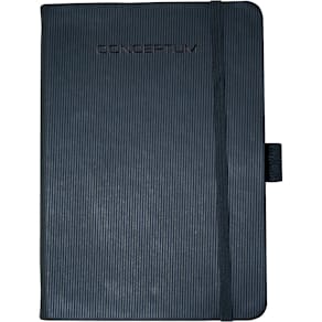 Notizbuch Sigel Conceptum, A4, 97 Blatt, blanko, schwarz