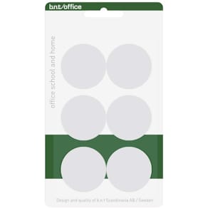 Magneter BNT Ø30 mm, hvid, 6 stk