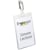 Badge Durable met clip, ft 90 x 60 mm, verticaal