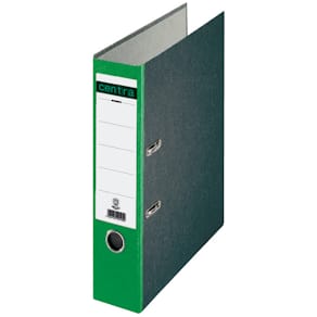 Ordner CENTRA Standard, Pappe, A4, 8 cm, grün