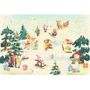 Adventskalenderkarte