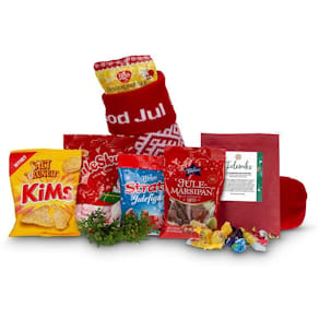 Julestrømpe med julegodt - Stor (15)