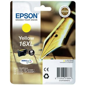 Bläckpatron EPSON C13T16344012 Gul