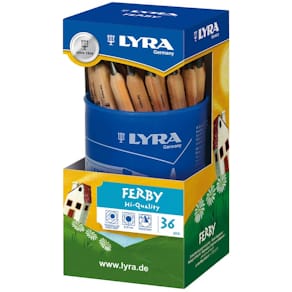 Graphitstift Lyra Super Ferby, natur
