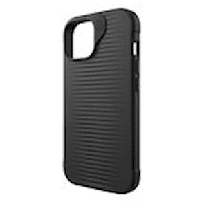 ZAGG Luxe - Baksidesskydd för mobiltelefon - svart - för Apple