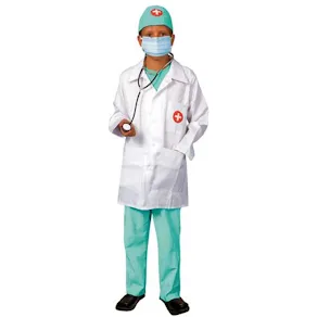 Maskeraddräkt Doktor 4-6år