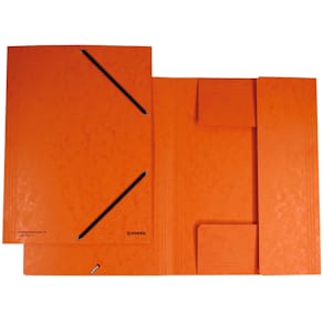 Gummizugmappe DONAU, A4, orange