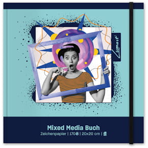 Zeichenbuch Edition Dürer, 20x20 cm, 40 Blatt, weiß